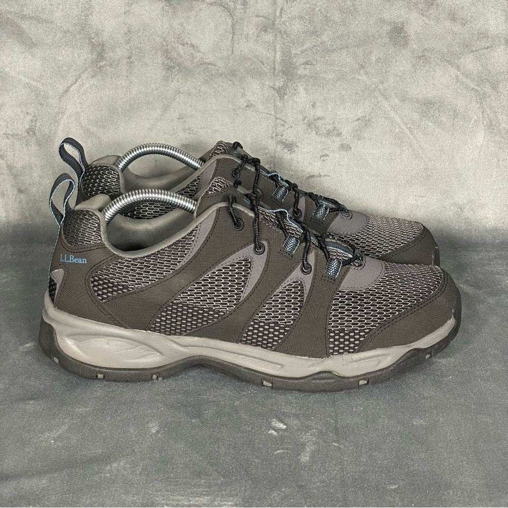 LL Bean Rocky Coast Hiking Trail Shoes Mens Size 10.5 Gray